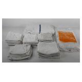 Terry cloth hand towels and wash cloths