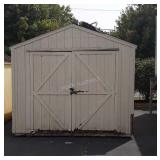 Storage Shed, 10x16ft, 112" tall to peak,  T-111
