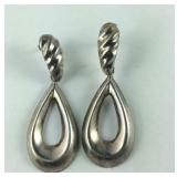 Sterling silver dangle earrings
