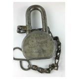 Union Pacific railroad lock chain, NO key
