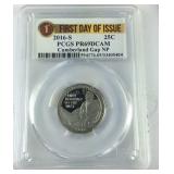 FDOI PCGS 2016-S Cumberland Gap Quarter