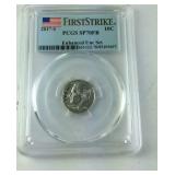 PCGS SP70FB Enhanced UNC Set 2017-S Dime