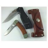 2 Schrade Pocket Knives