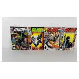 Marvel comic books, four issues of G.I. Joe,