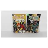 DC comic books, two issues of Green Lantern and