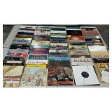 Group of vinyl record albums, includes Stevie