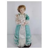 Danbury Mint porcelain mother and child doll,