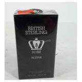 British Sterling cologne, 3.8fl oz, unopened