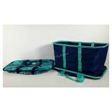 Three CleverMade collapsible laundry/basket