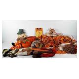 Halloween/fall decor, includes potpourri, tea