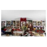 Christmas decorations, glass ornaments, bead