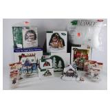 Group of Department 56 and Lemax Christmas