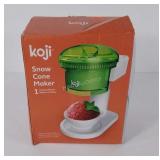 Koji electric snow cone maker, New in box.