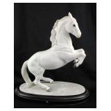 Lenox porcelain horse figurine with stand