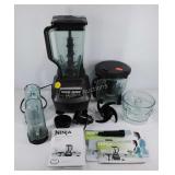 Ninja Mega Kitchen System; blender, food