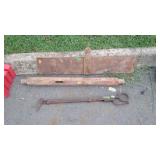 Hayhook and farm implements