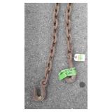 Approximately 17.5 ft long chain with 1.5 inch