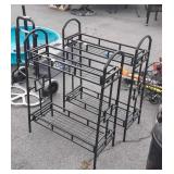 Two metal outdoor Garden Stands, seller code XP