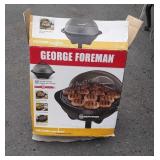 Used George Foreman indoor outdoor grill, seller