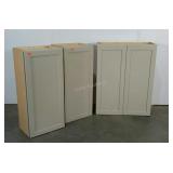 Cabinetry, 3 units, two at 13 x 18 x 39 and  one