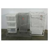 Storage solutions group,  plastic storage tower,