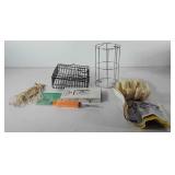 Rotisserie & BBQ oven items, includes rubber