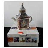James Sadler Big Ben teapot with box