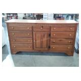 Kincaid Furniture 12 Drawer Dresser, 3 hidden