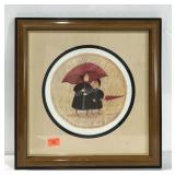 P Buckley Moss print, signed and numbered