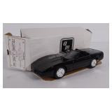ERTL Car, 1995 Corvette Convertible ( Black )