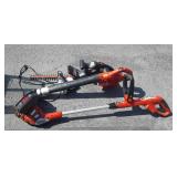 B&D Rechargeable power tools, blower and string