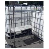 NSF Wire Storage Shelf, 36x14x54" tall,