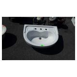 Ceramic Vanity Sink top Mount type, 24.5" wide
