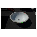 Ceramic Vanity Sink under sink Mount type, 19.5"