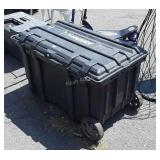 Husky big portable tool Storage Chest work chest