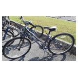 Giant bicycle with 26in wheels, tires are flat