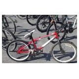 Huffy rocket bicycle, pedals or damaged, 20in