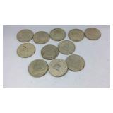 11 replica One Dollar coins