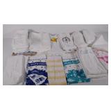Kitchen textiles, New and used, hand towels, wash
