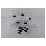 Seven piece acrylic canister set with extra