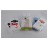 Five unopened packages of microfiber sponges and