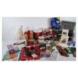 Holiday decor, Santa cake plate, outdoor decor