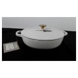 Cuisinart enameled cast iron cookware, New with