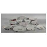 Corningware dishes, mostly Christmas casserole