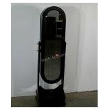 Jewelry stand with full length mirror,  double