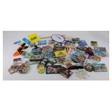 Group of refrigerator magnets, souvenir and
