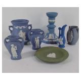 Group of Wedgwood and Wedgwood style pieces