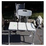 Older Wheel chair, and  Handicap Tub Seat