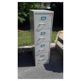Staples 4 Drawer File Cabinet, letter size, good