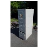 Hon 4 Drawer File Cabinet, letter size, exterior